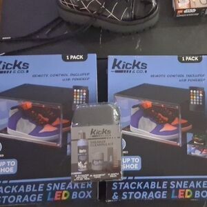 Kicks Stackable Sneaker Storage LED Box